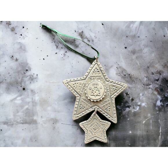 Vintage Hallmark Keepsake Ornament, 2001 Guiding Star, Teacher, Collector Gift - Picture 3 of 5